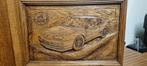 Cadre en bois alpine A610 en relief, Ophalen of Verzenden