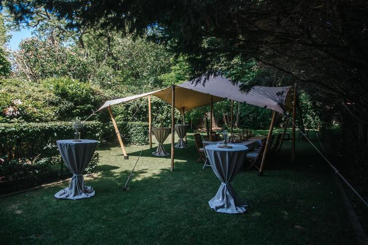 Location tente nomade 6*5, Tuin en Terras, Partytenten, Zo goed als nieuw, Partytent, 2 meter of meer, 5 tot 8 meter, 6 meter of meer