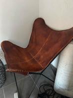 Leer stoel, Huis en Inrichting, Ophalen, Leer