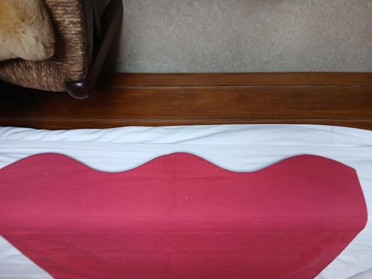 OPTREKgordijn 80Breed 226 Hoog met onderaan Boogversiering, Huis en Inrichting, Stoffering | Gordijnen en Lamellen, Gebruikt, 200 cm of meer