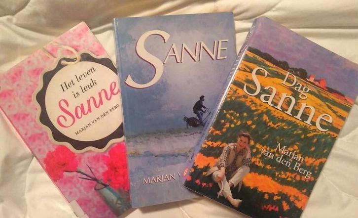 Sanne boeken van Marjan Van Den Berg, Livres, Romans, Enlèvement ou Envoi