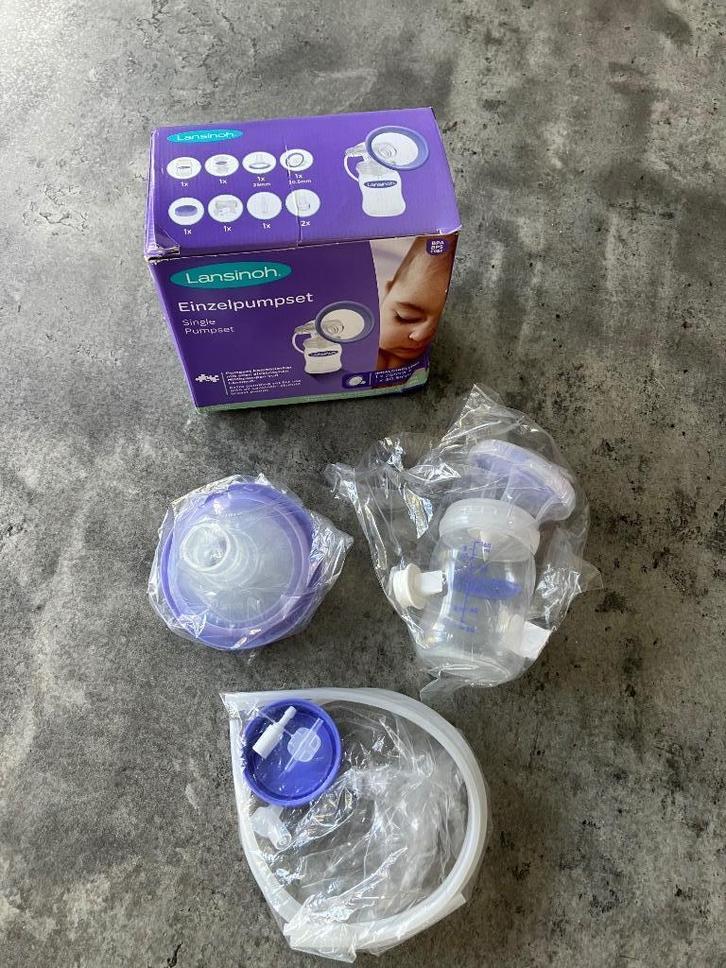 Lansinoh enkelzijdige kolfset nieuw!, Kinderen en Baby's, Babyvoeding en Toebehoren, Nieuw, Borstkolf, Ophalen