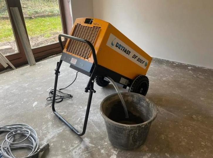 Te Huur Professioneel bouwdroger groot model, Doe-het-zelf en Bouw, Ventilatie en Afzuiging, Zo goed als nieuw, Ophalen