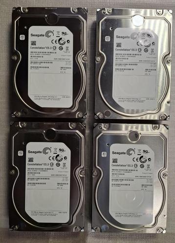 4x 3TB Seagate Constellation (Sata 600) beschikbaar voor biedingen
