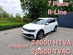 Tiguan 7 Place R line 4 motion full option, Automaat, 1998 cc, Leder, Diesel