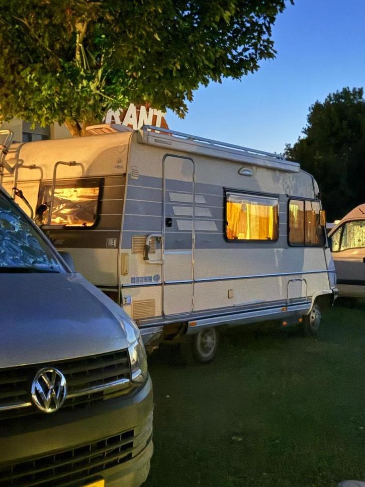 Camper Hymer Fiat 1989 55KW, Caravans en Kamperen, Mobilhomes, Particulier, tot en met 5, Fiat, Fiat, Diesel, Handgeschakeld, Boiler