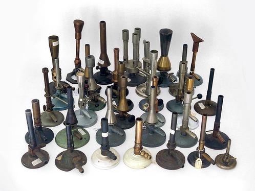 collectie oude Bunsenbranders, Antiek en Kunst, Antiek | Gereedschap en Instrumenten, Ophalen of Verzenden