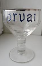 Glas orval..emailleletters....zilveren rand, Verzamelen, Merken en Reclamevoorwerpen, Ophalen of Verzenden, Zo goed als nieuw