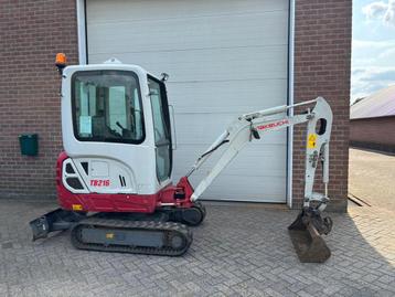 Takeuchi TB216 Minigraver Graafmachine beschikbaar voor biedingen