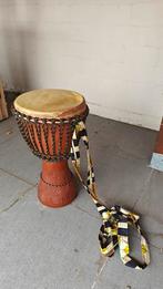 Djembe met draagtas, nieuw vel nodig, Ophalen, Gebruikt