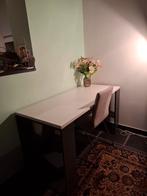 140x75x60
Stevige bureau / wit/antraciet, Huis en Inrichting, Bureaus, Ophalen, Bureau