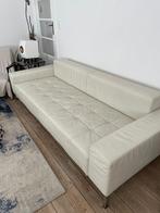 Zanotta Alfa Leather Beige 3-zits, iconisch ontwerp, Ophalen, 250 tot 300 cm, Gebruikt, 75 tot 100 cm