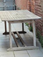 Mooie teak tuinset,  tafel en 6 stoelen, Tuin en Terras, Ophalen, Zo goed als nieuw