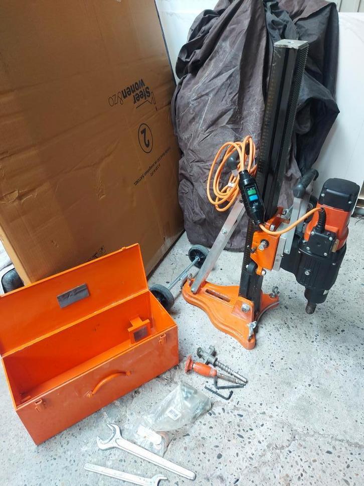 SPIT SD 350E-motor (623001) + SPIT-frame (624016)Waterboren, Doe-het-zelf en Bouw, Overige Doe-Het-Zelf en Bouw, Zo goed als nieuw