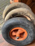 Wielen voor kruiwagen of iets anders, Enlèvement