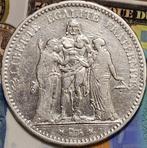 munt frankrijk, Postzegels en Munten, Munten | Europa | Niet-Euromunten, Frankrijk, Zilver, Ophalen of Verzenden, Losse munt