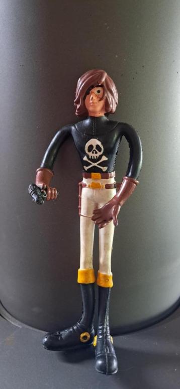 Belle figurine souple vintage Albator, Enlèvement ou Envoi, Utilisé