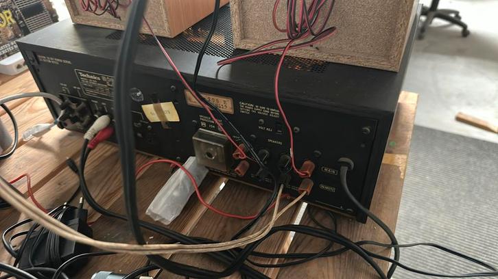 Technics reseiver, Audio, Tv en Foto, Tuners, Zo goed als nieuw, Analoog, Ophalen