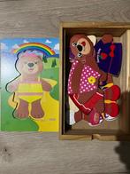 Puzzel (aankleedpuzzel), Ophalen, Gebruikt, 10 tot 50 stukjes, Van hout