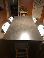 Tafel, Huis en Inrichting, Tafels | Eettafels, Ophalen, Gebruikt, 200 cm of meer, 50 tot 100 cm