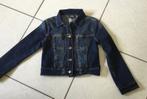 Jeansvest 128, Kinderen en Baby's, Kinderkleding | Maat 128, Ophalen, Zo goed als nieuw, Meisje, Trui of Vest