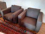 2 fauteuils Ikea Karlanda bruns, Maison & Meubles, Enlèvement, Utilisé, Tissus