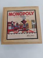 Houten Monopoly Engelse versie (Pond) English version Pound, Cinq joueurs ou plus, Enlèvement, Comme neuf, Parker