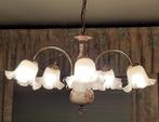 Luster / luchter, Huis en Inrichting, Ophalen, Gebruikt, Glas, Vintage