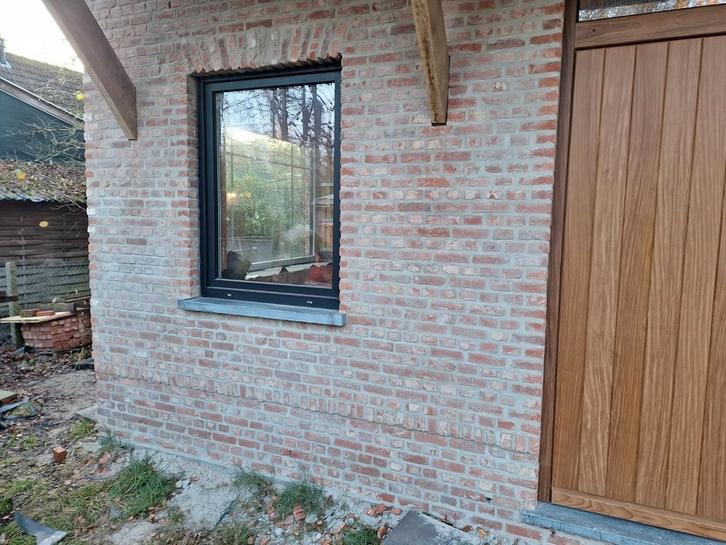 Gevel metselstenen gekuist, Doe-het-zelf en Bouw, Metselstenen, Gebruikt, Ophalen