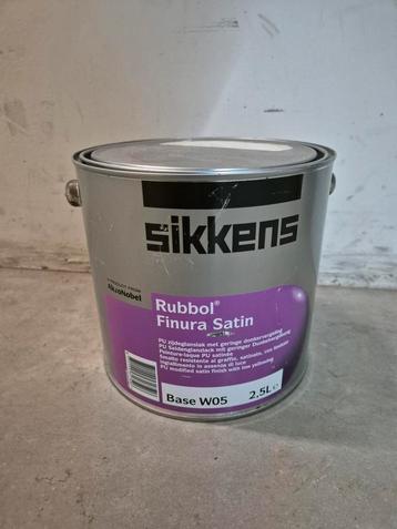 Sikkens Rubbol  verf, 2,5 liter
WIT beschikbaar voor biedingen