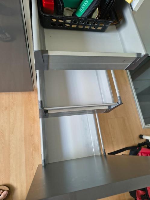 Grijs glanzende onderkast keuken Metod (IKEA, Huis en Inrichting, Keuken | Keukenelementen, Gebruikt, Minder dan 100 cm, 50 tot 100 cm