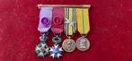 Ensemble de médailles miniatures, Collections, Objets militaires | Général, Enlèvement ou Envoi