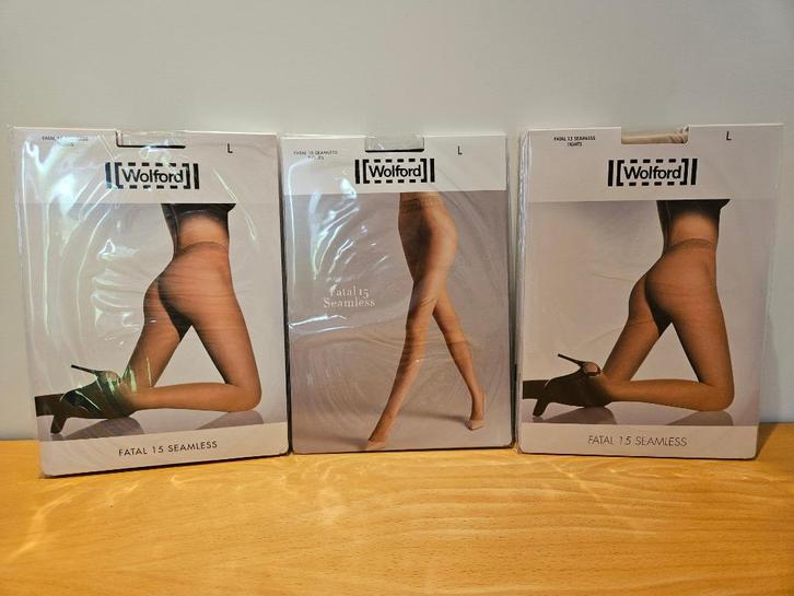 Wolford Fatal 15 Seamless panty - L, Kleding | Dames, Leggings, Maillots en Panty's, Nieuw, Panty, Maat 44/46 (L), Overige kleuren