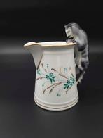 Pot au lait chat en porcelaine ancienne Baudour, Antiquités & Art, Antiquités | Porcelaine