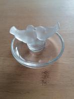 Lalique schaaltje vogel, Ophalen