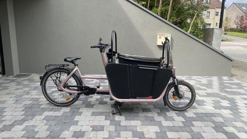 Elektrische bakfiets F900E BTWIN, Fietsen en Brommers, Fietsen | Bakfietsen, Gebruikt, Overige merken, 3 kinderen, Elektrisch