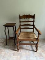 Klassieke stoel met rieten zitvlak, Huis en Inrichting, Ophalen