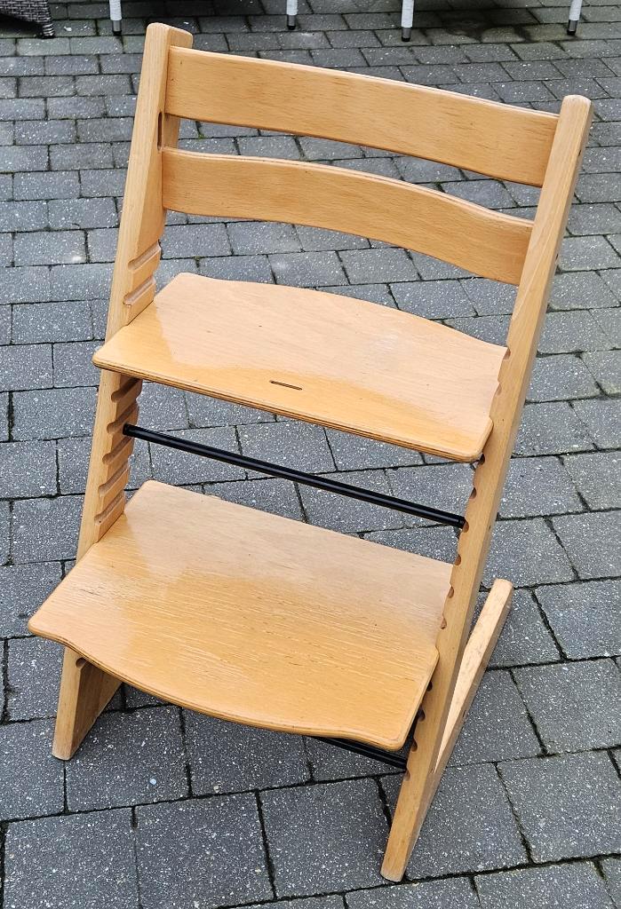 Chaise de salle à manger pour enfant Stokke Tripp Trapp, Enfants & Bébés, Chaises pour enfants, Utilisé, Chaise évolutive, Enlèvement