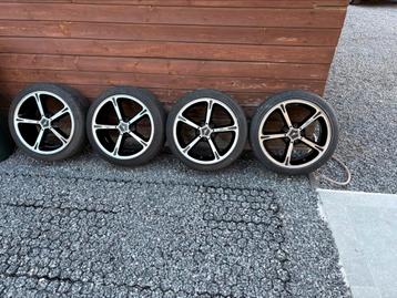 Originele AC schnizer breedset velgen voor bmw, Auto-onderdelen, Banden en Velgen, Ophalen, Gebruikt, 18 inch, Band(en)