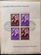 Postzegels KONINGIN ELISABETH MUSICAL FOUNDATION