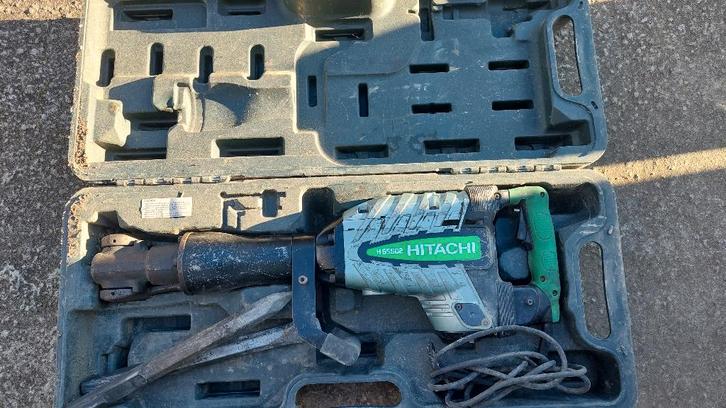 Marteau burineur Hitachi, Bricolage & Construction, Outillage | Foreuses, Utilisé, Marteau perforateur et/ou Marteau piqueur, 600 watts ou plus