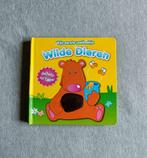 Boek - Mijn eerste voelboekje - Wilde dieren - €2, 3 tot 4 jaar, Yoyo books, Uitklap-, Voel- of Ontdekboek, Ophalen