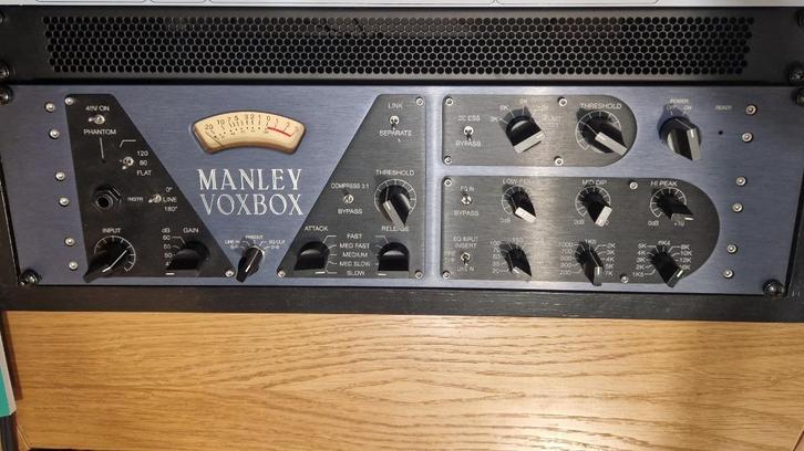 Manley VoxBox – ultieme channelstrip voor voice-overs, TV, Hi-fi & Vidéo, Appareils professionnels, Comme neuf, Audio, Enlèvement ou Envoi