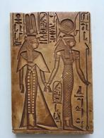 Plaquette godin Isis Egypte, Ophalen of Verzenden