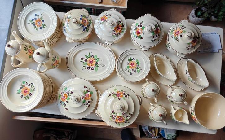 lot servies boch freres, Antiquités & Art, Antiquités | Services (vaisselle) pièces, Enlèvement