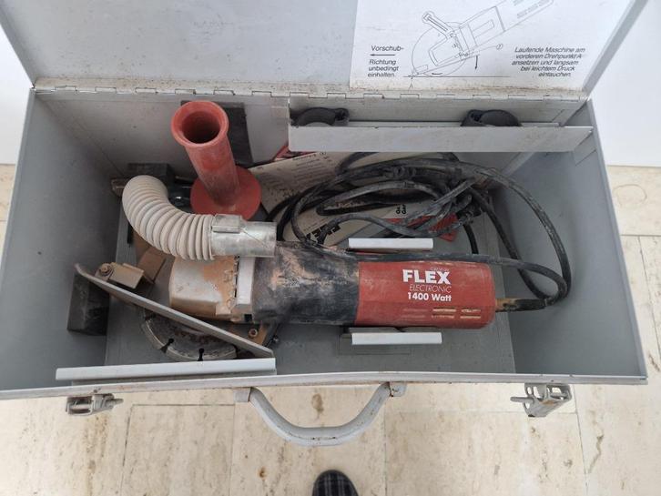 Flex Muurfrees Sleuvenfrees Sleuvenzaag, Doe-het-zelf en Bouw, Gereedschap | Freesmachines, Zo goed als nieuw, Elektrisch, Muurfrees