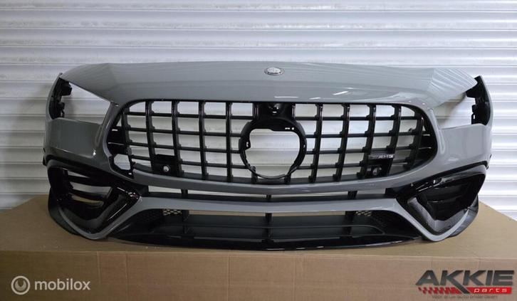 Mercedes Cla45 AMG bumper earodynamika W118 Facelift, Auto-onderdelen, Carrosserie, Bumper, Voor, Gebruikt, Ophalen of Verzenden