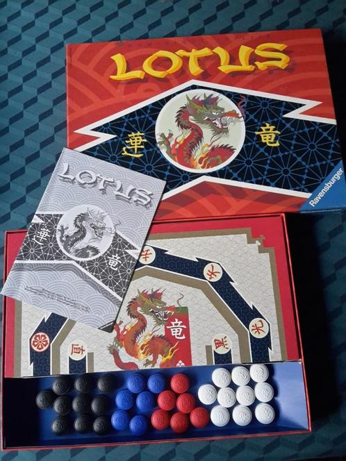 Nieuw spel Lotus, 2-4 spelers, Ravensburger, + gratis promo, Hobby en Vrije tijd, Gezelschapsspellen | Bordspellen, Zo goed als nieuw