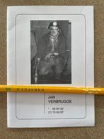 MIJN-INGENIEUR K.S. WATERSCHEI DHR Joël VERBRUGGE LAUWE, Ophalen of Verzenden, Bidprentje