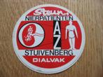 Vintage Sticker Stuivenberg Dialvak Steun Nierpatienten, Verzamelen, Stickers, Ophalen of Verzenden, Nieuw, Overige typen